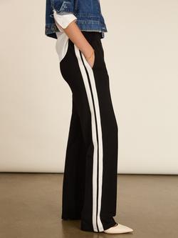 Baukjen Tippi 2.0 Side Stripe Trousers - view 2, Black/Cream