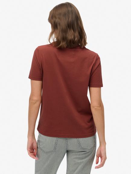 Superdry Lo-fi Outdoors Relaxed T-Shirt - view 2, Fired Brick Brown