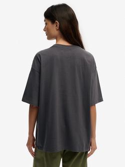 Superdry Tattoo Embellished Oversized T-Shirt - view 2, Manor House Grey
