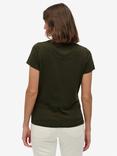 Superdry Studios Scoop Neck T-Shirt, Beetle Green