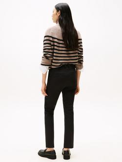 Tommy Hilfiger Gabardine Slim Fit Trousers, Black - view 2, Black