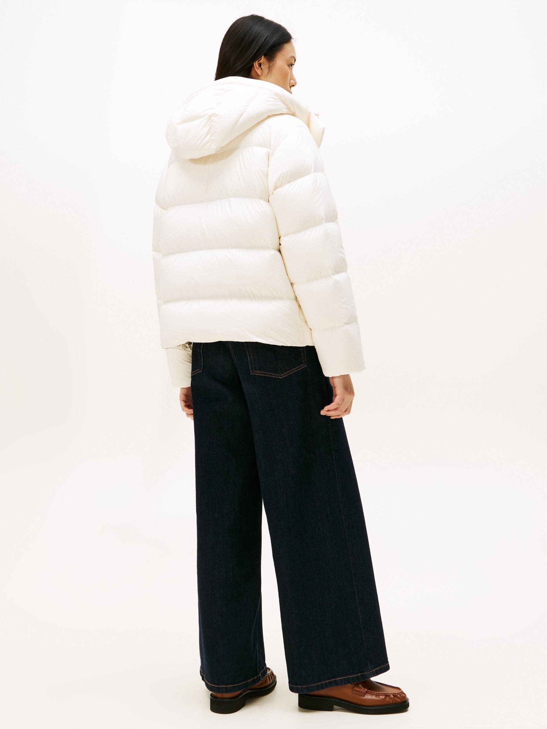 Product image 2 of 5, which shows Tommy Hilfiger Modern Water Repellent Down Jacket, Natural, XL