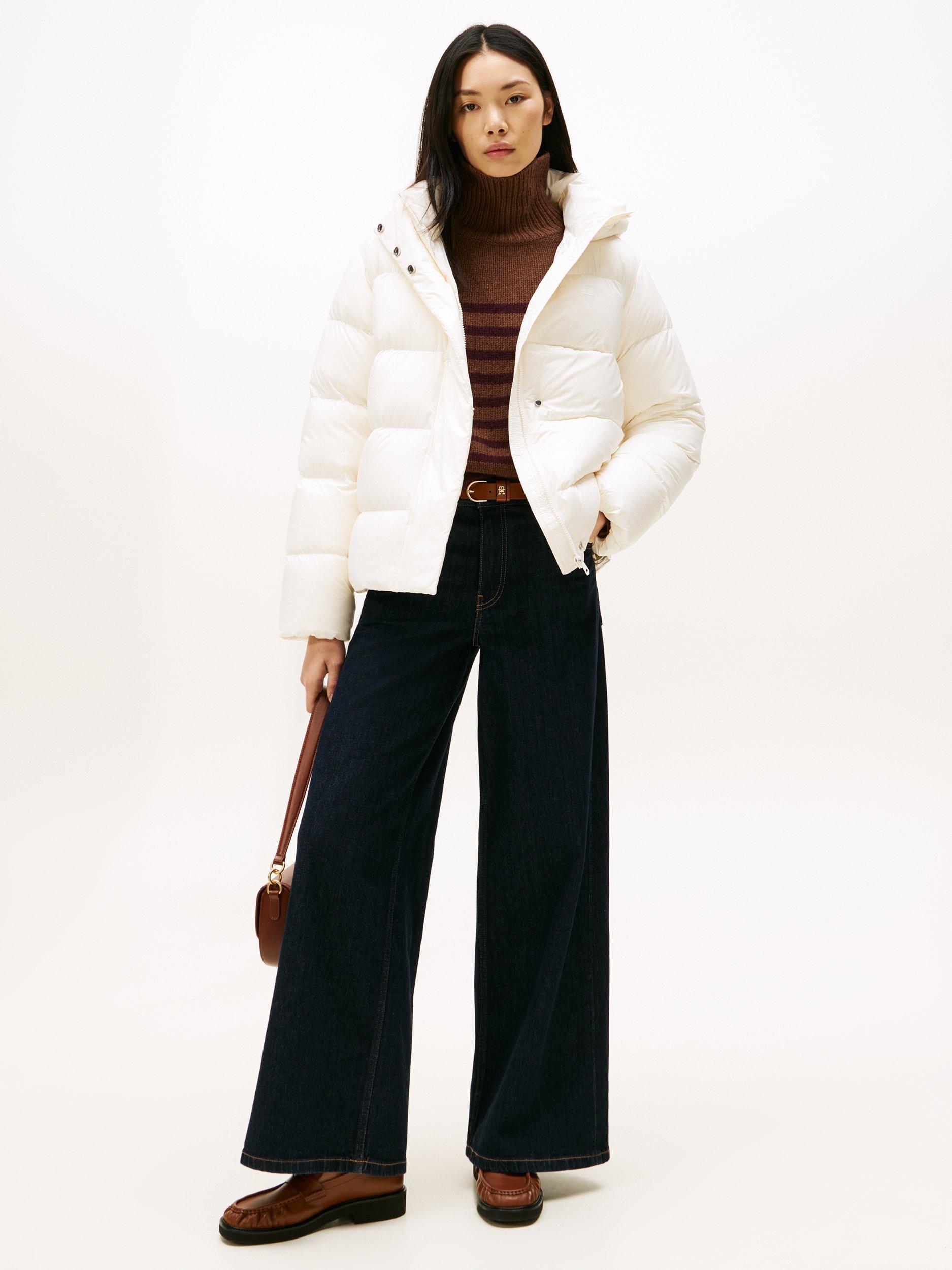 Product image 3 of 5, which shows Tommy Hilfiger Modern Water Repellent Down Jacket, Natural, XL