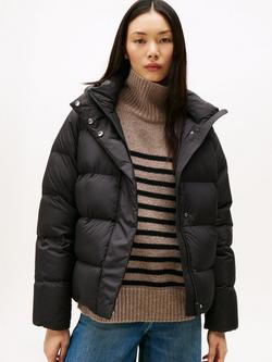 Tommy Hilfiger Modern Water Repellent Down Jacket, Black, Black