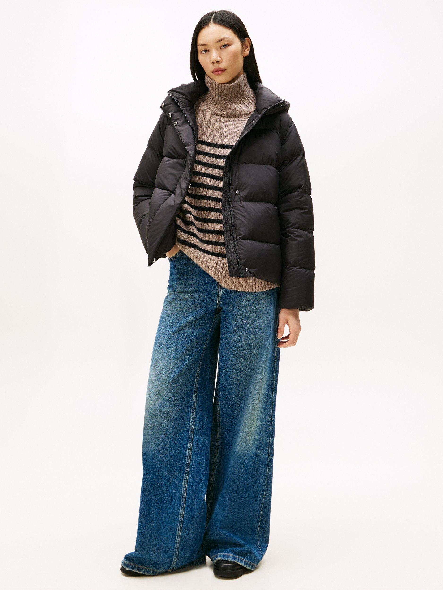 Product image 3 of 5, which shows Tommy Hilfiger Modern Water Repellent Down Jacket, Black, M