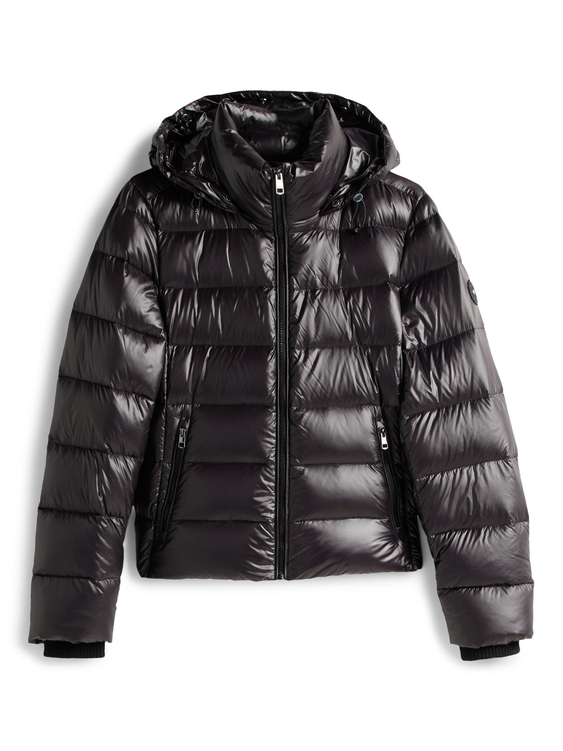 Product image 5 of 6, which shows Tommy Hilfiger Slim Fit Water Repellent Down Jacket, Black, S