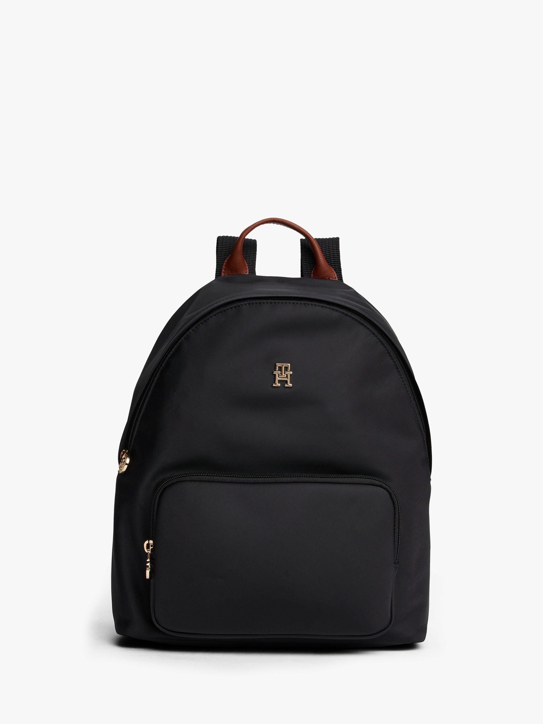 Product image 1 of 4, which shows Tommy Hilfiger Popette Dome Backpack, Black, One Size