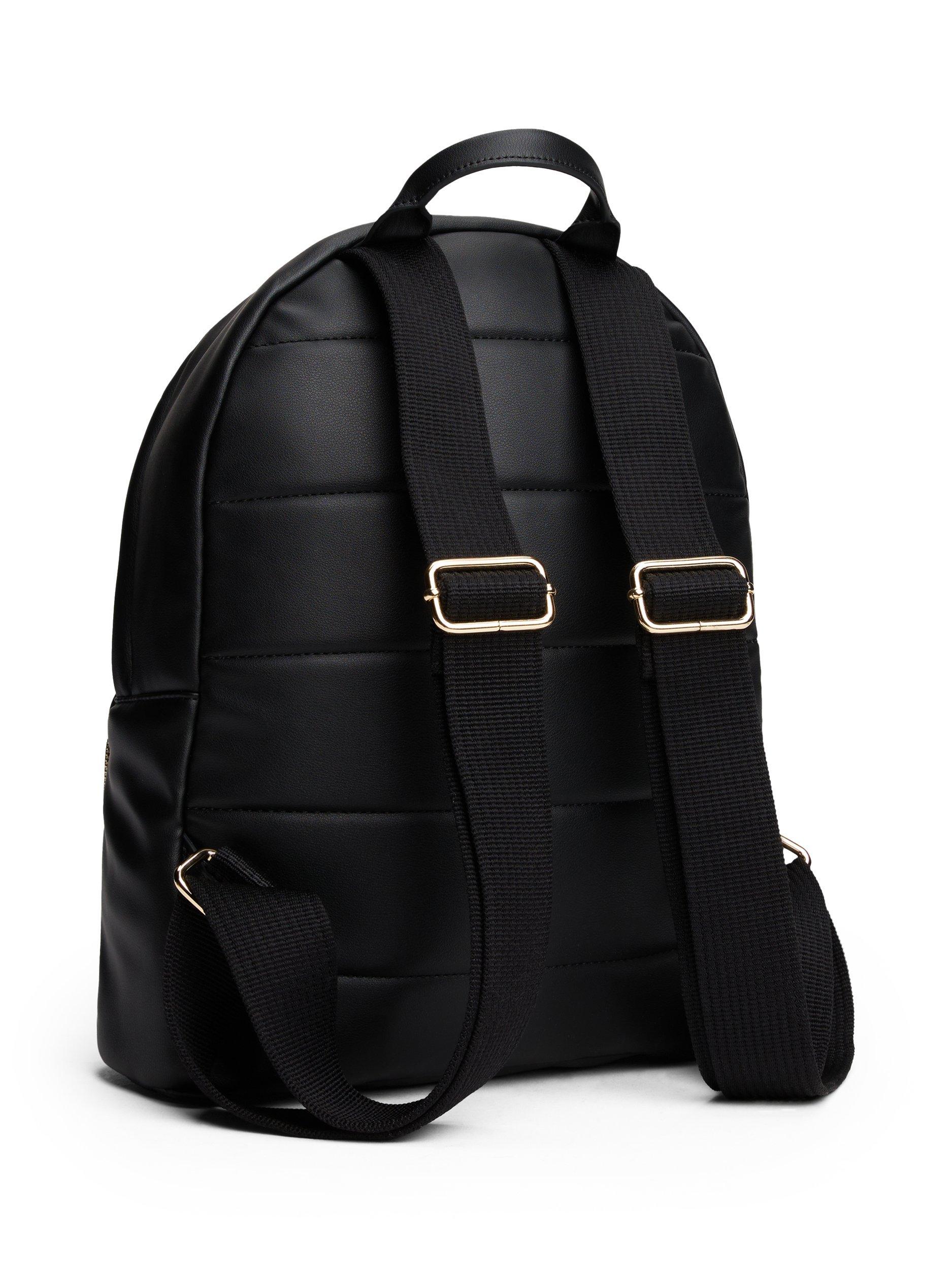 Product image 2 of 5, which shows Tommy Hilfiger Popette Soft Dome Backpack, Black, One Size