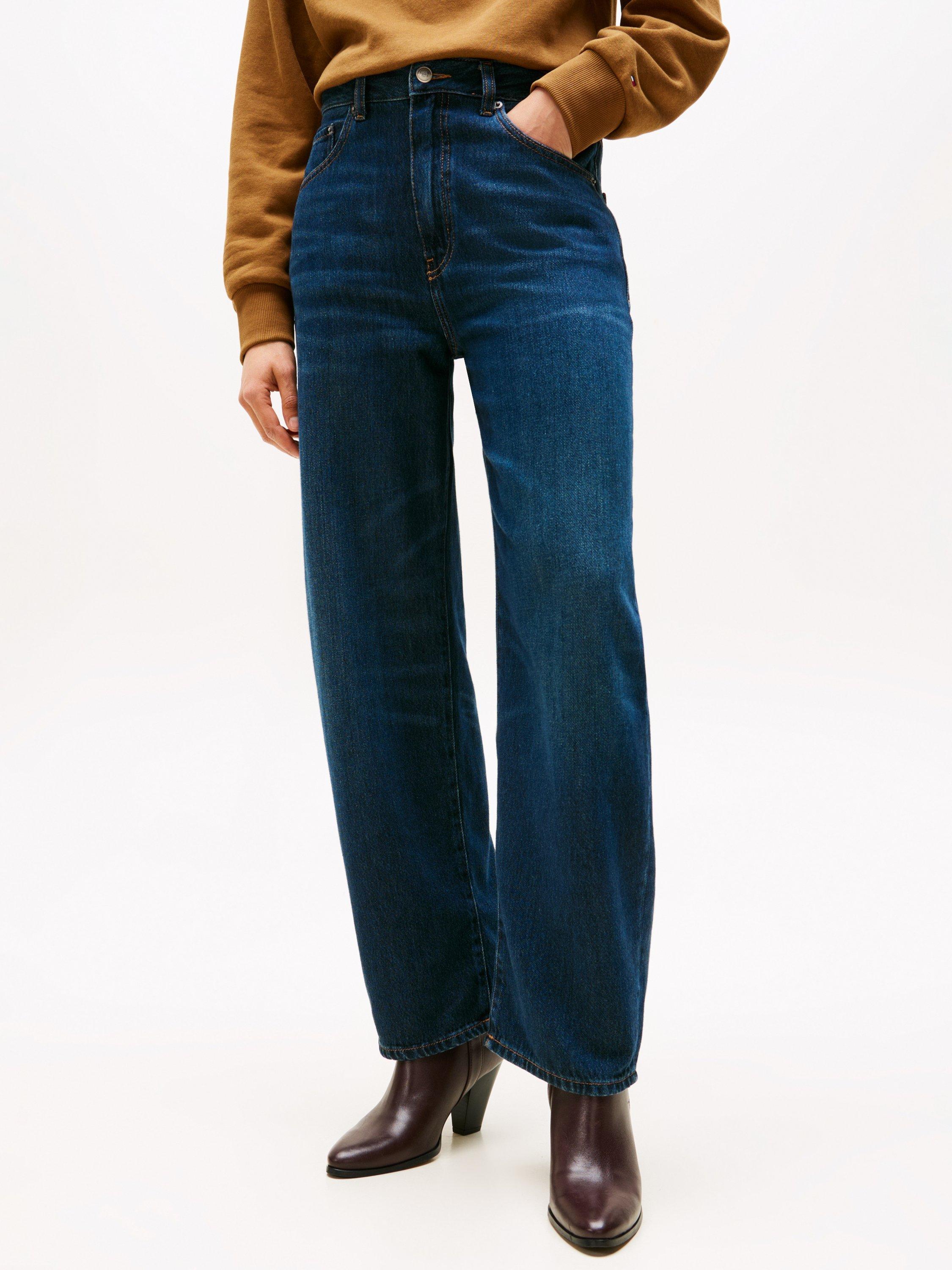 Product image 4 of 5, which shows Tommy Hilfiger Milo Barrel Leg Jeans, Milo, W28/L32