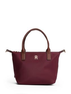 Tommy Hilfiger Popette Mini Tote Bag, Red, Red