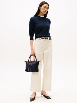 Tommy Hilfiger Popette Mini Tote Bag - view 2, Blue/Multi