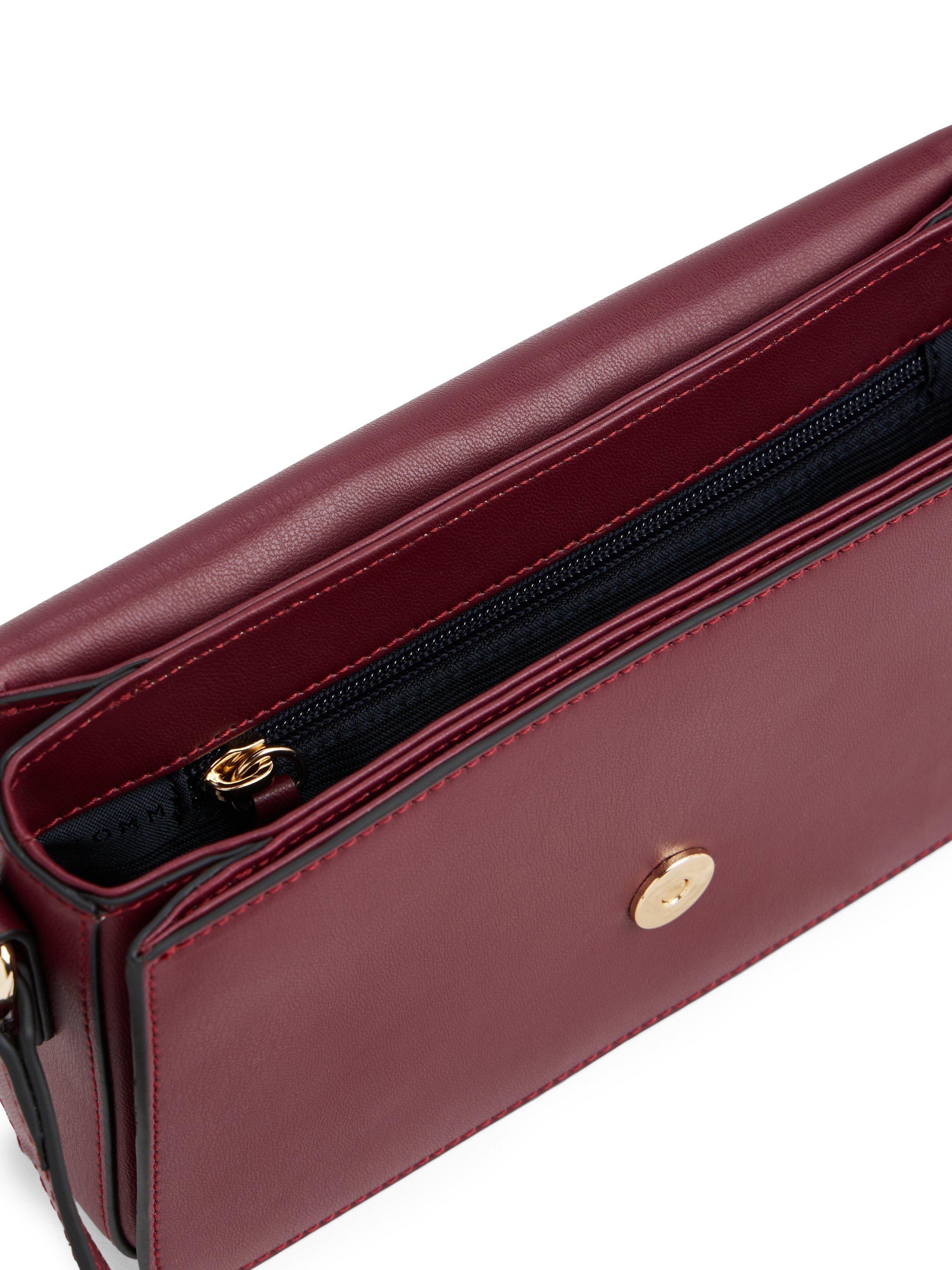 Product image 3 of 5, which shows Tommy Hilfiger Libre Flap Crossbody Bag, Red