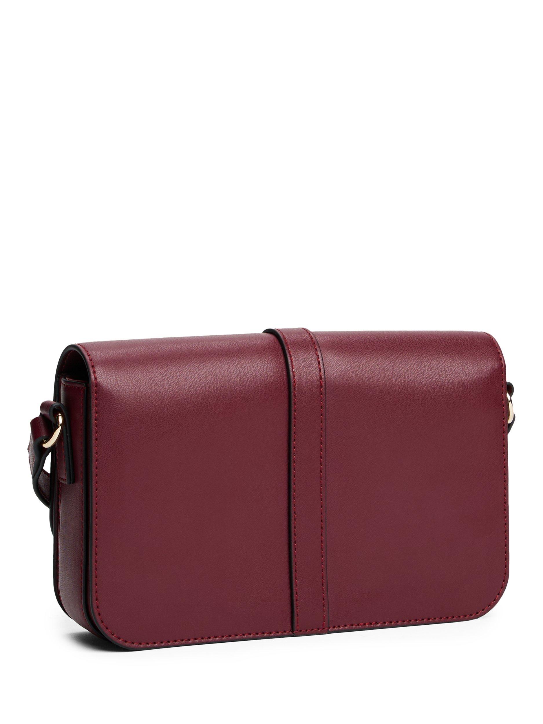 Product image 4 of 5, which shows Tommy Hilfiger Libre Flap Crossbody Bag, Red