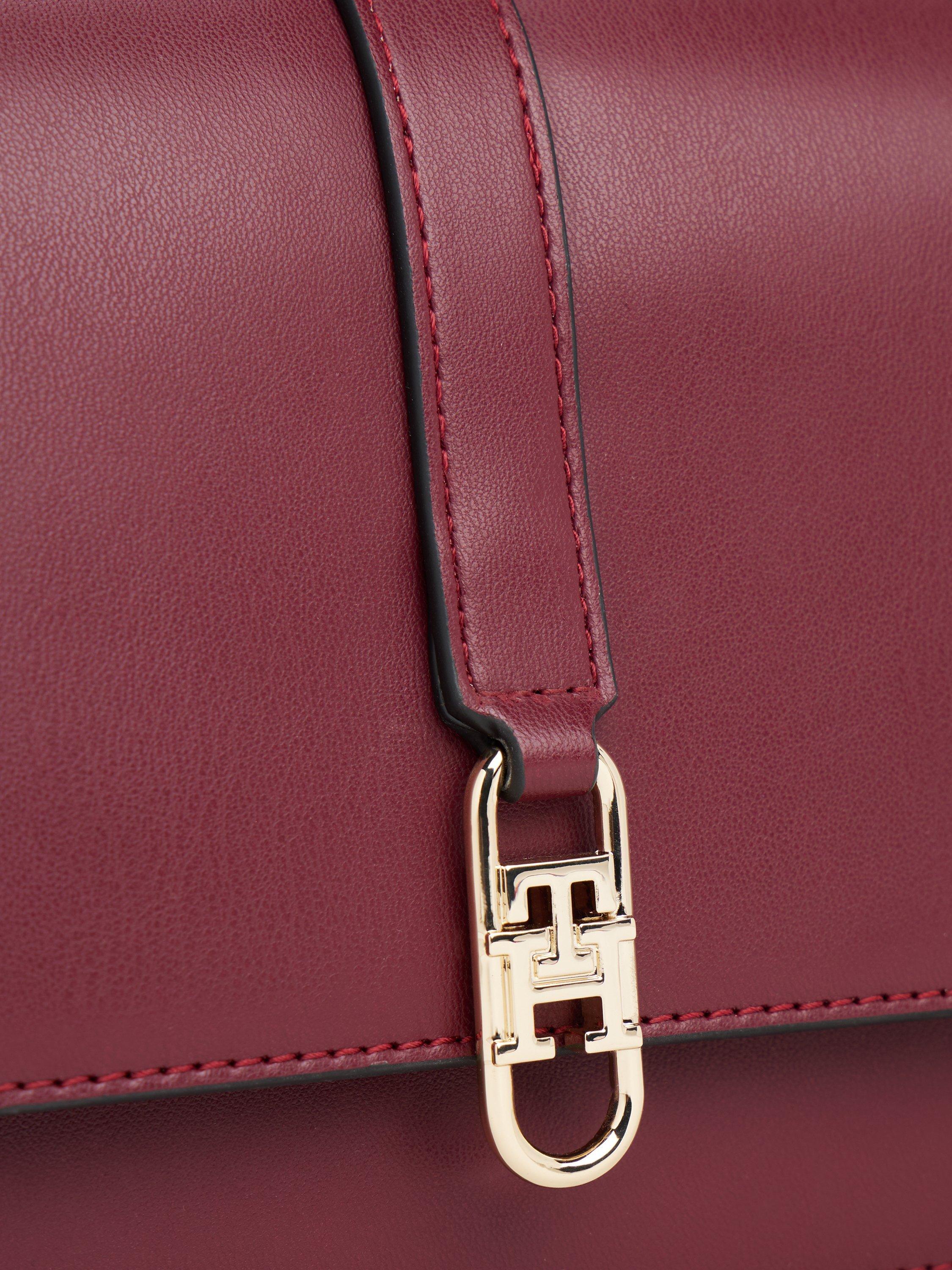 Product image 5 of 5, which shows Tommy Hilfiger Libre Flap Crossbody Bag, Red