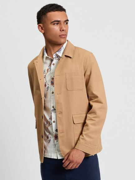 Ben Sherman Canvas Chore Jacket, Camel, Camel