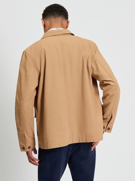 Ben Sherman Canvas Chore Jacket, Camel - view 2, Camel