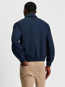 Ben Sherman Sports Blouson Jacket, Dark Navy - view 2, Dark Navy
