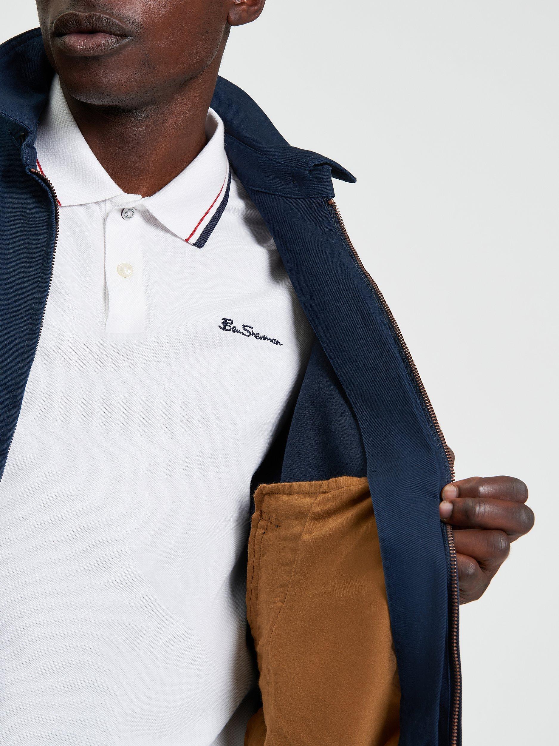 Product image 4 of 4, which shows Ben Sherman Sports Blouson Jacket, Dark Navy, S