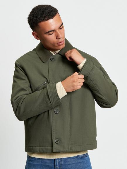 Ben Sherman Wadded Flight Jacket, Khaki
