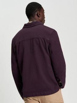 Ben Sherman Warm Chore Jacket, Dark Wine - view 2, Dark Wine
