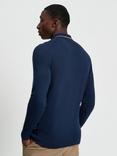 Ben Sherman Merino Wool Regular Fit Knit Polo Shirt