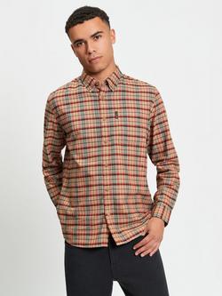 Ben Sherman Cotton Oxford Check Shirt, Multi