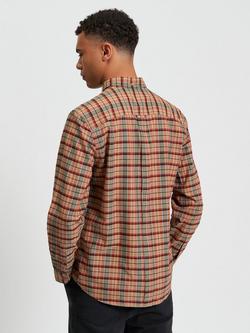 Ben Sherman Cotton Oxford Check Shirt - view 2, Multi