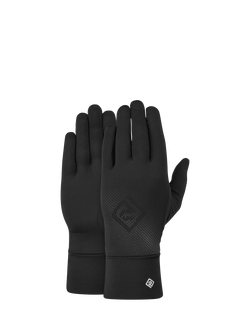 Ronhill Beanie Hat and Glove Set, Black - view 2, Black