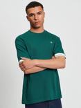 Ben Sherman Cotton Regular Fit Short Sleeve Embroidered Logo T-Shirt