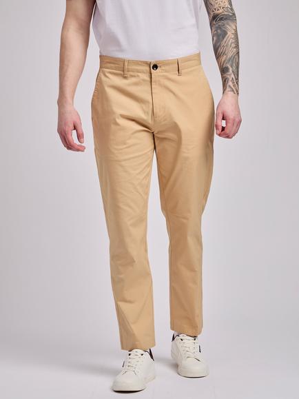 Ben Sherman Cotton Slim Fit Chino Trousers, Sand, Sand