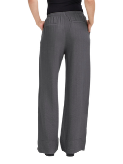 ICHI Fazima Tailored Trousers, Gray Pinstripe - view 2, Gray Pinstripe