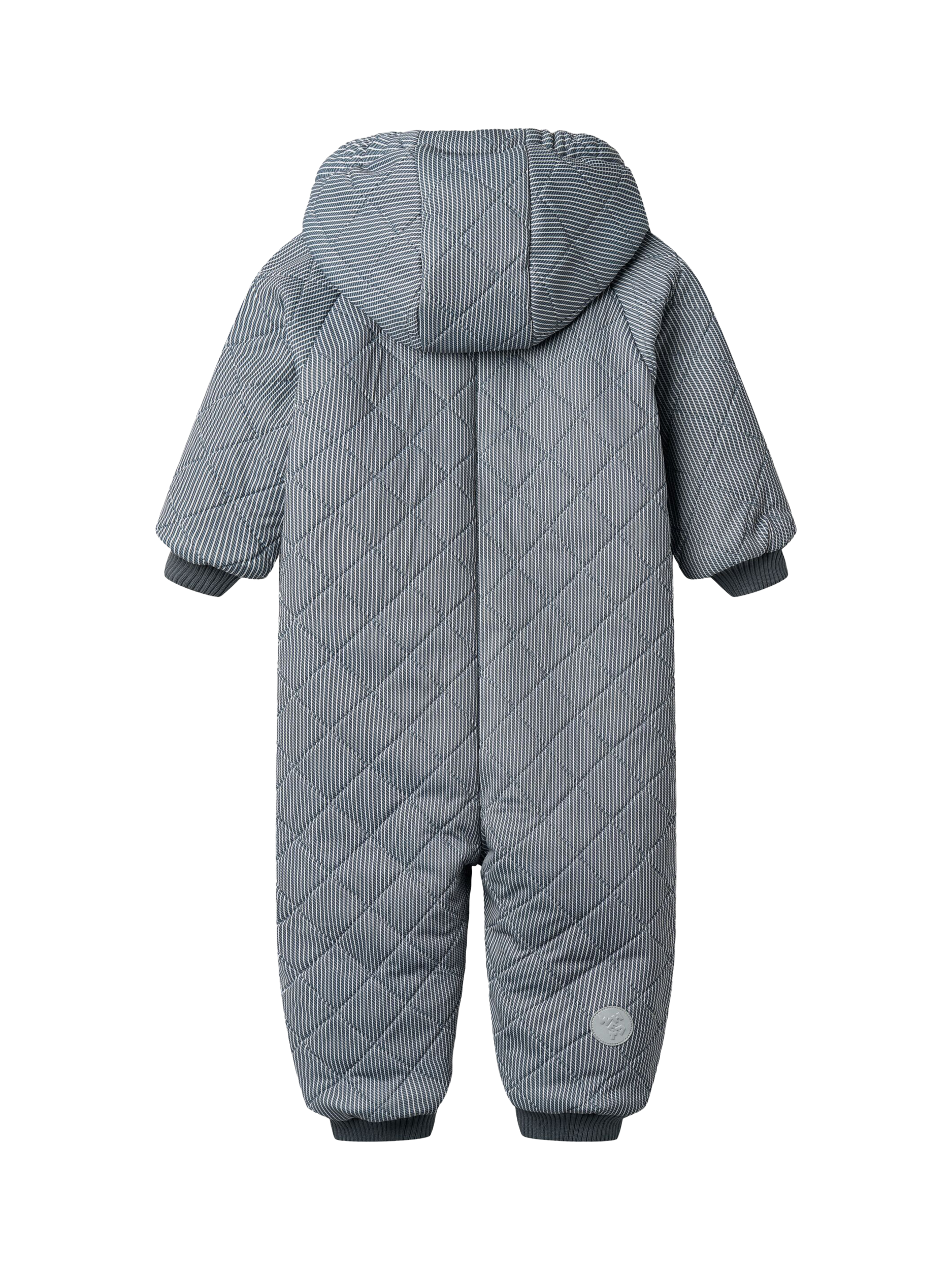 Product image 2 of 2, which shows WHEAT Baby Thermo Hooded Jacket Suit, Ink, 3 months
