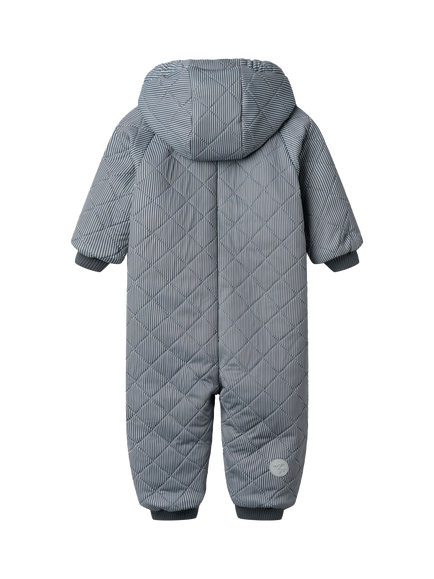 WHEAT Baby Thermo Hooded Jacket Suit, Ink - view 2, Ink