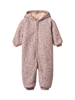 WHEAT Baby Thermo Hooded Jacket Suit, Soft Lavender, Soft Lavender