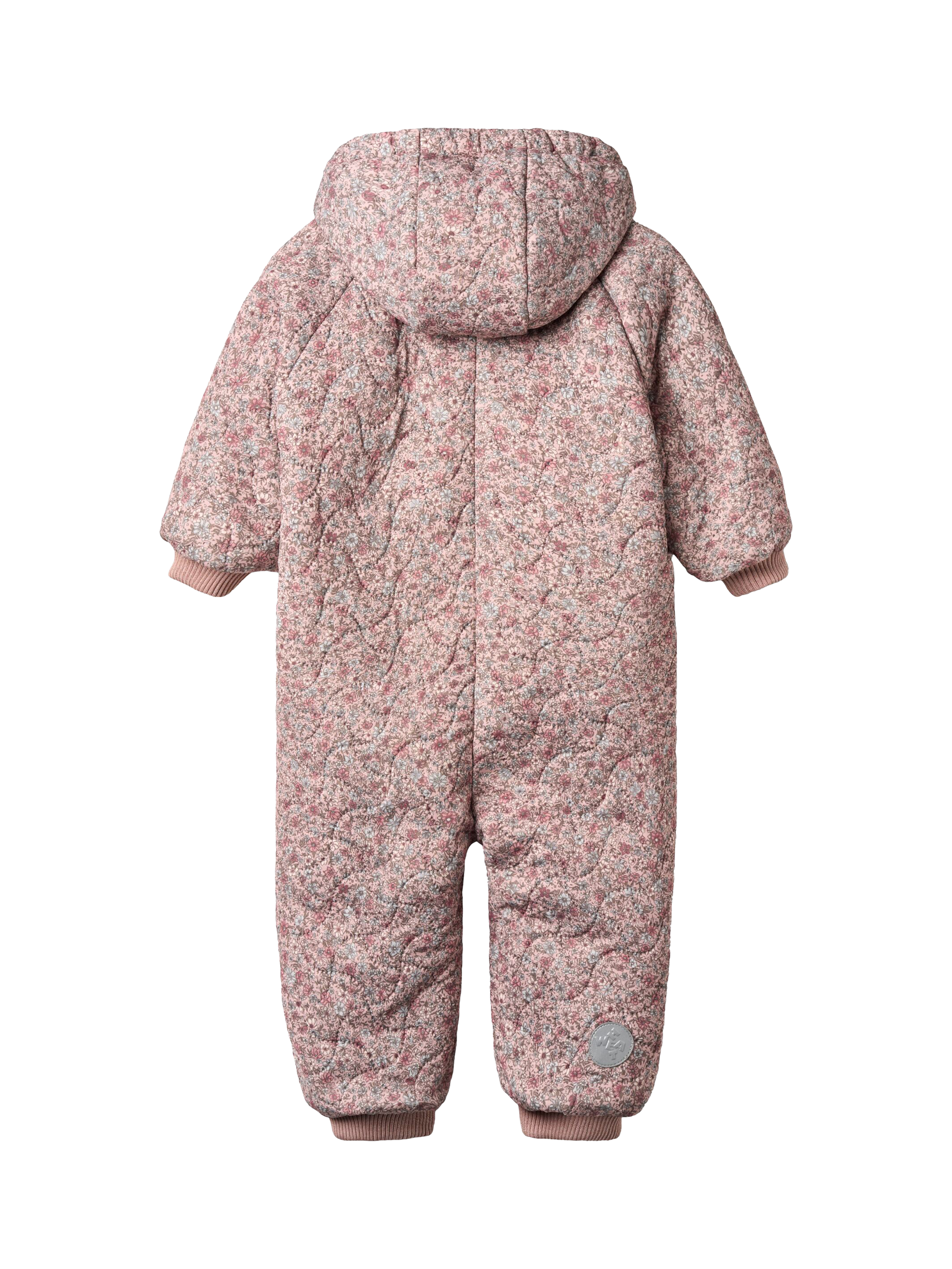 Product image 2 of 2, which shows WHEAT Baby Thermo Hooded Jacket Suit, Soft Lavender, 3 months