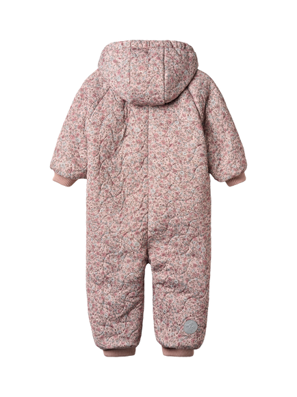 WHEAT Baby Thermo Hooded Jacket Suit, Soft Lavender - view 2, Soft Lavender