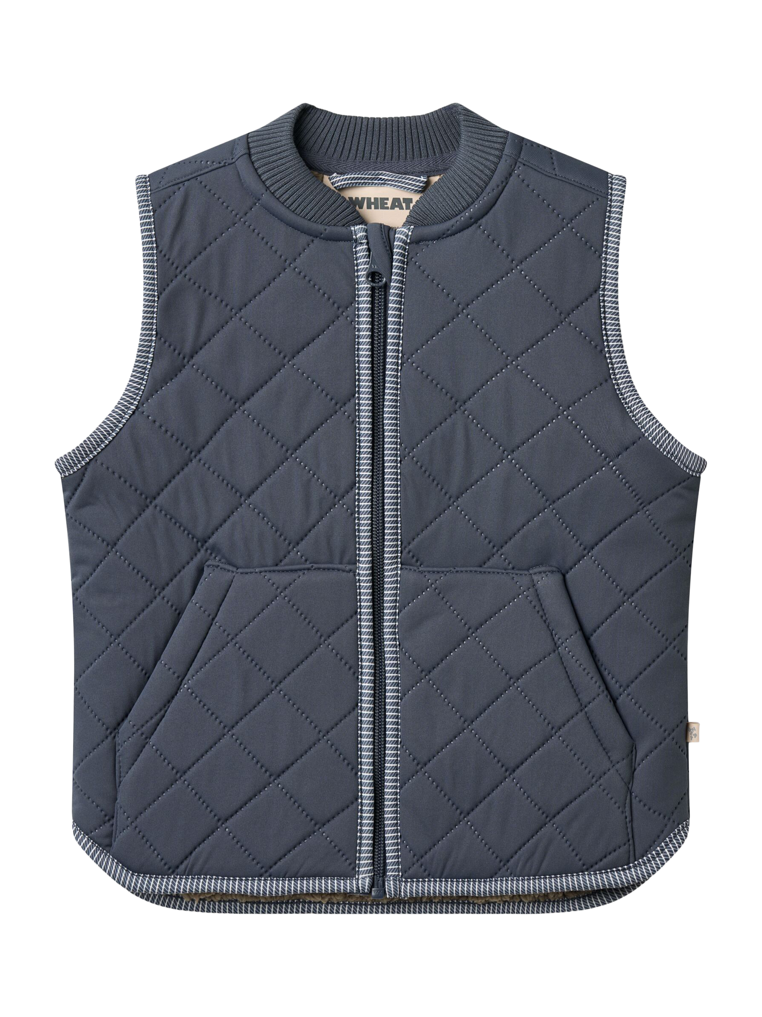 Product image 1 of 2, which shows WHEAT Kids' Thermo Gilet , Ink, 4 years