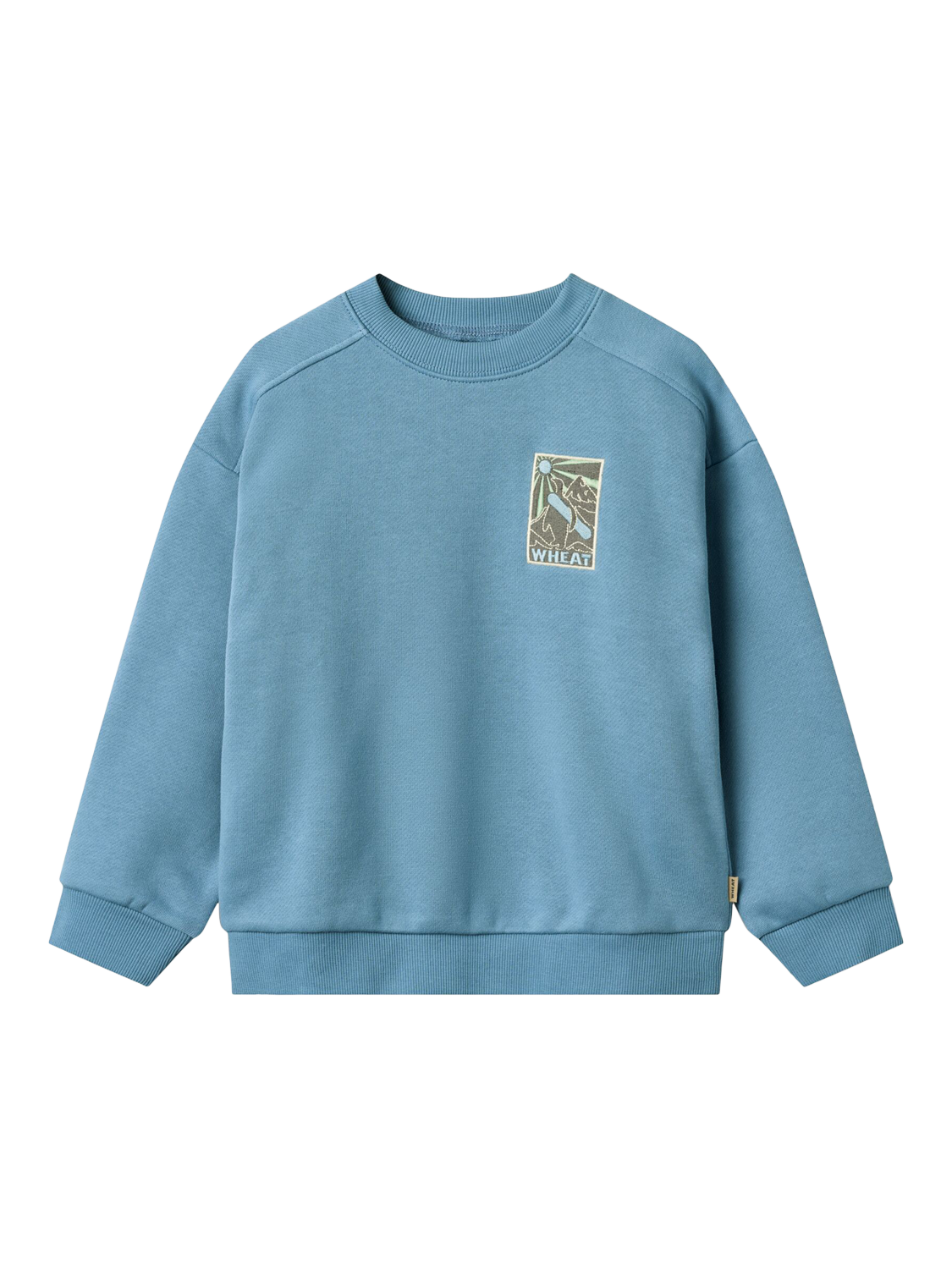 WHEAT Kids' Organic Cotton Crew Neck Sweatshirt