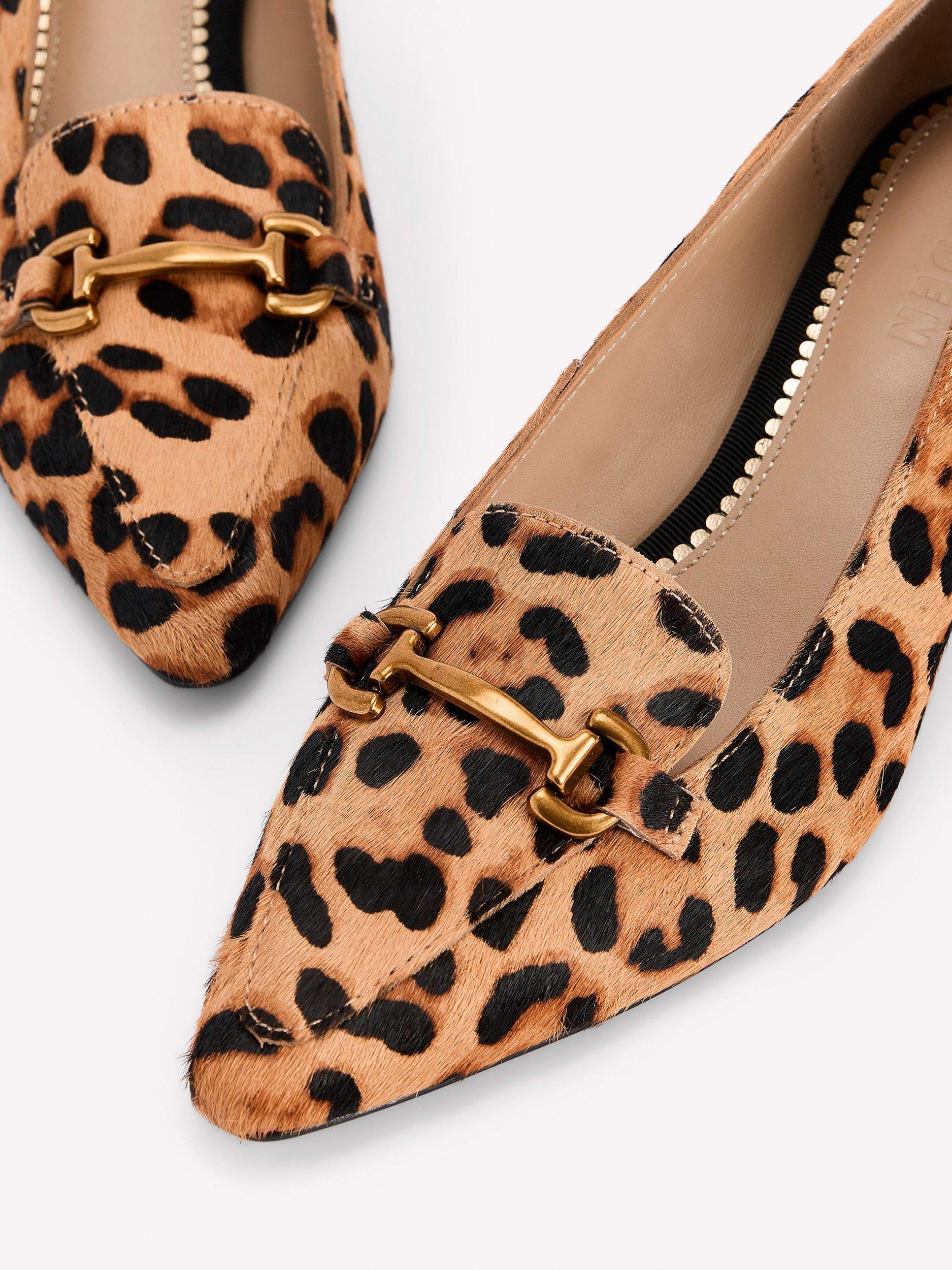 Product image 3 of 5, which shows Boden Iris Suede Kitten Heel Loafers, Brown/Multi, 8