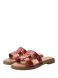 Moda in Pelle Lupin Slider Sandals, Tan