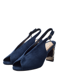 Moda in Pelle Maeva Alcantara Block Heel Sandals