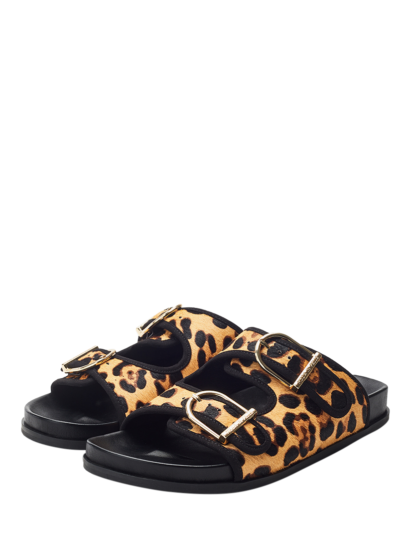 Product image 2 of 4, which shows Moda in Pelle Janettie Footbed Sandals, Multi, 3