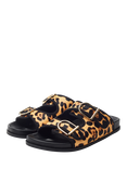 Moda in Pelle Janettie Footbed Sandals, Multi