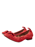 Moda in Pelle Rosemary Suede Ballerina Pumps