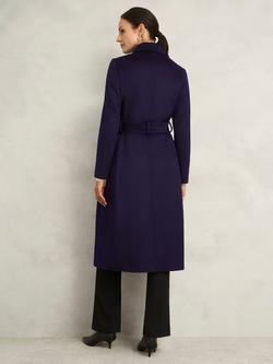 Hobbs Livia Wool Coat - view 2, Midnight Purple