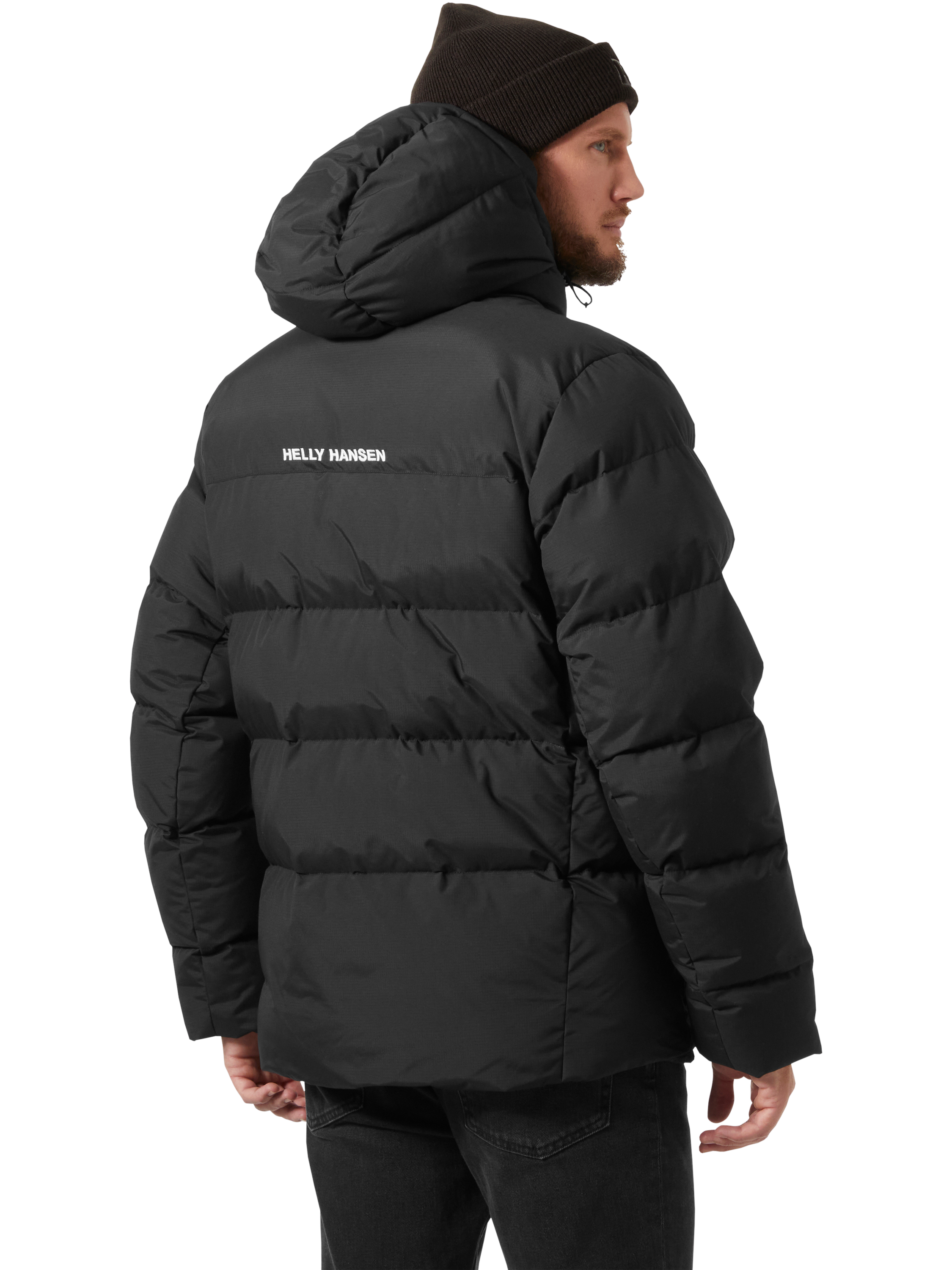 Product image 2 of 5, which shows Helly Hansen Men's Nordic Puffy Jacket, Black, S