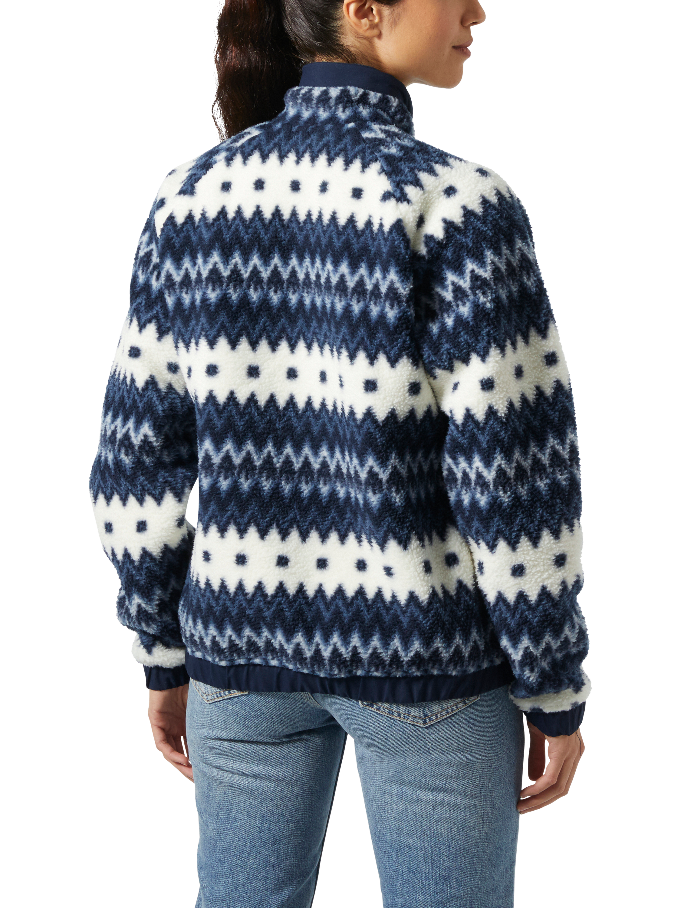 Product image 2 of 3, which shows Helly Hansen Imperial Printed Fleece, Navy, XL