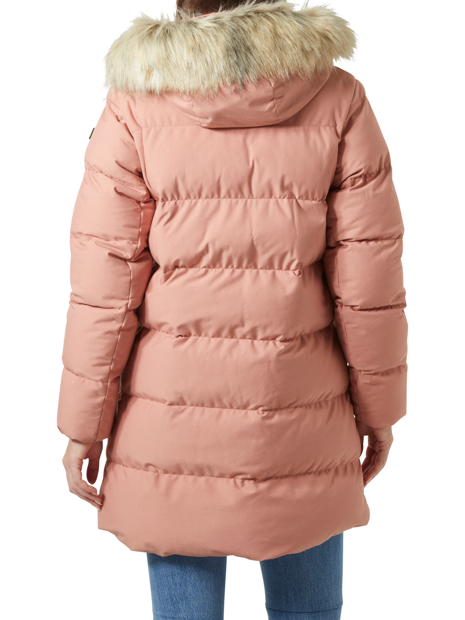 Product image 3 of 4, which shows Helly Hansen Blossom Puffer Parka, Ash Rose, S