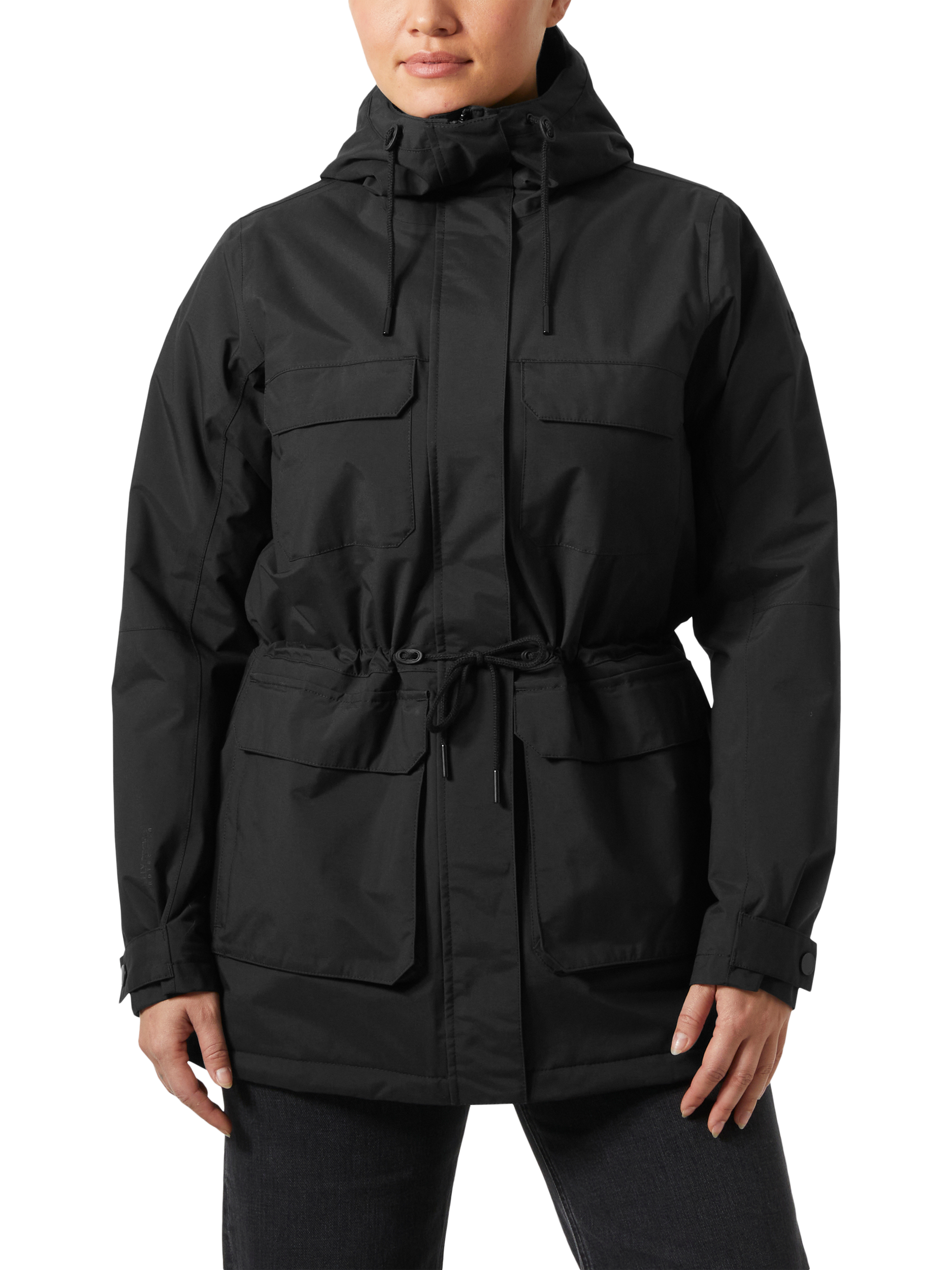 Helly Hansen Escape Insulated Parka Coat, Black