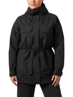 Helly Hansen Escape Insulated Parka Coat, Black, Black